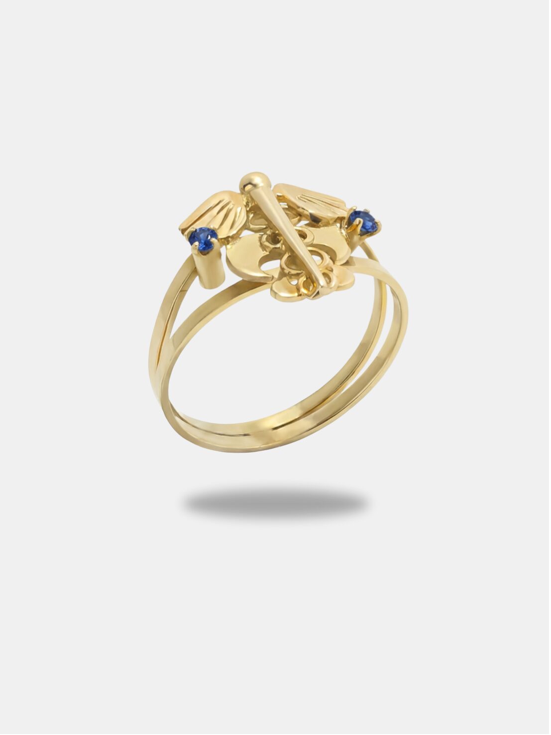 anel ouro 18k ciências contábeis