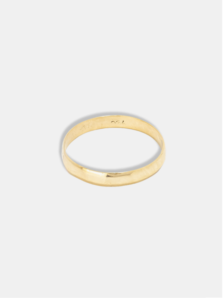 aliança de ouro 18k tradicional