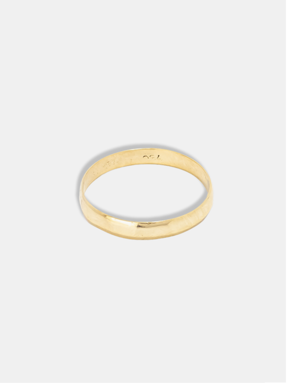 aliança de ouro 18k tradicional