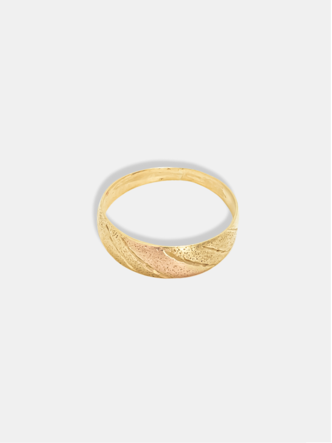 anel ouro 18k ouro AMARELO e rose