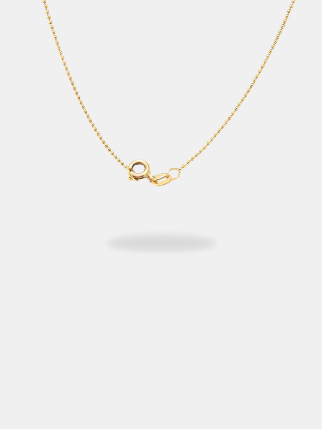 Corrente Ouro 18k Elo Bolinha 40cm