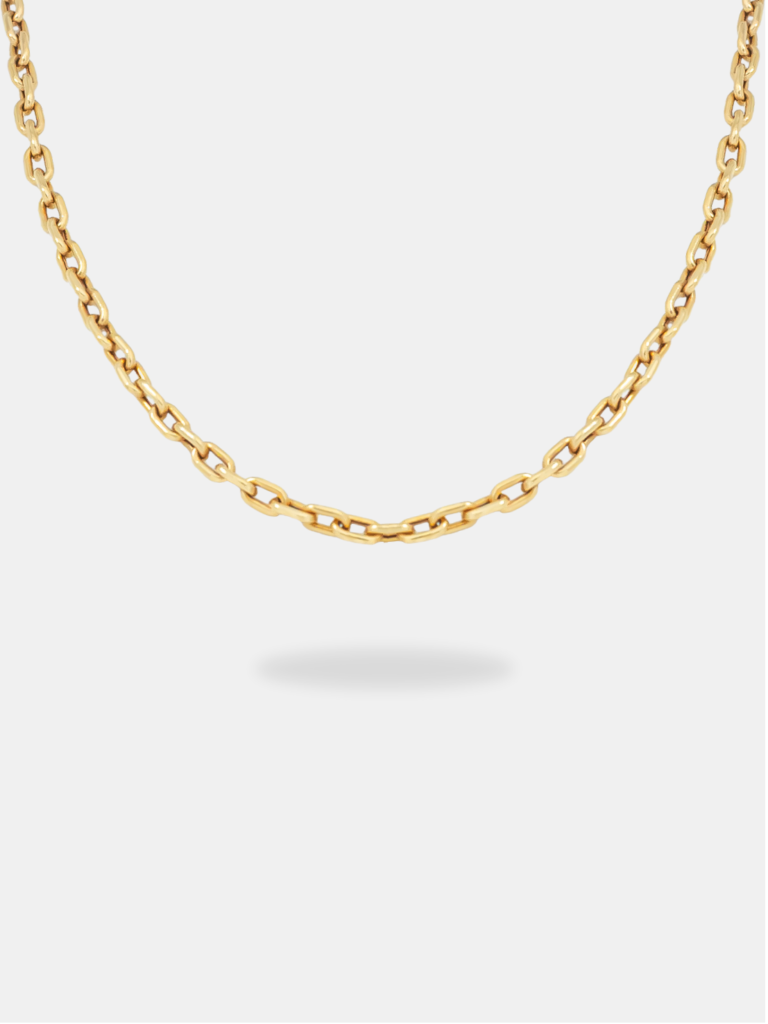 corrente ouro 18k elo cadeado
