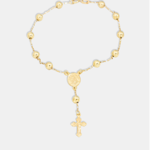 pulseira ouro 18k cartier terço 16cm