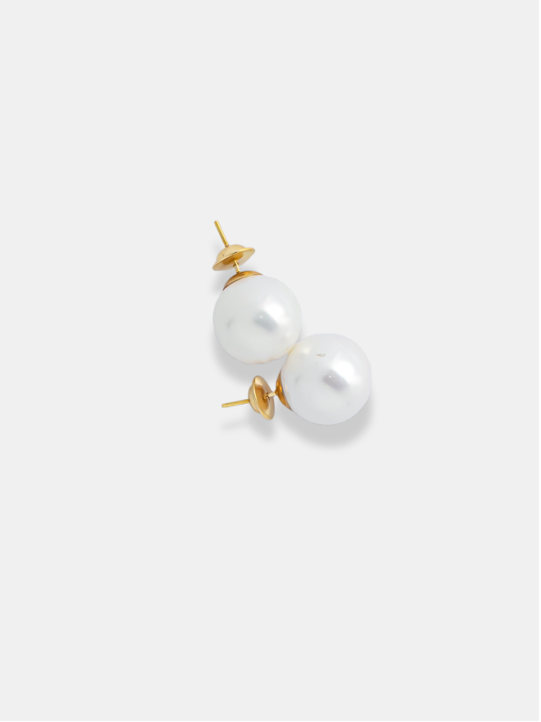 brinco ouro 18k perola gg