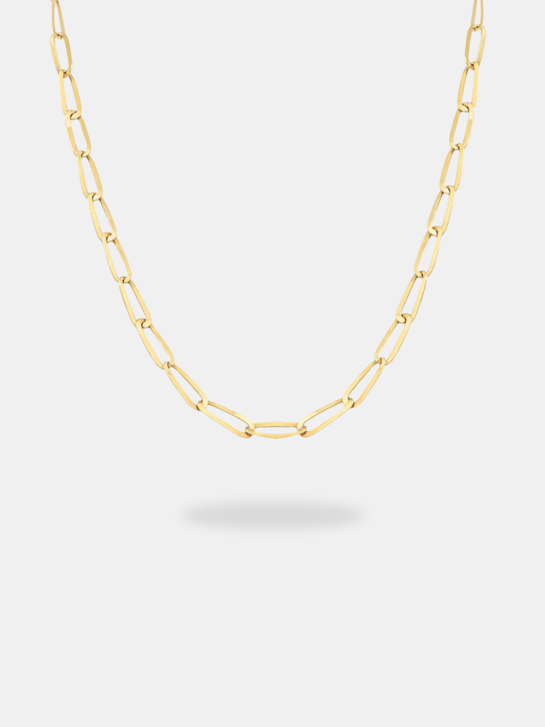 corrente ouro 18k laminada M