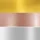 Ouro amarelo branco e rose