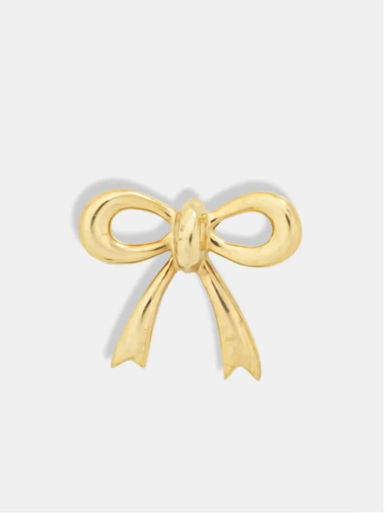 pingente ouro 18k laço