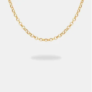 Corrente Ouro 18k Elo Português Médio 44cm